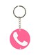 Telephone Sign Printed Keychain