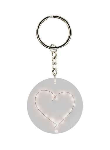 Love Themed Single Sided Keychain