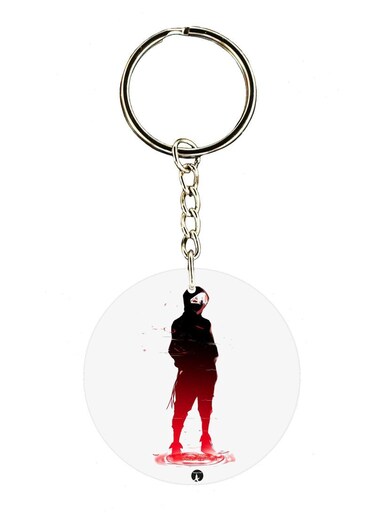 Double Sided Anime Tokyo Ghoul Printed Keychain
