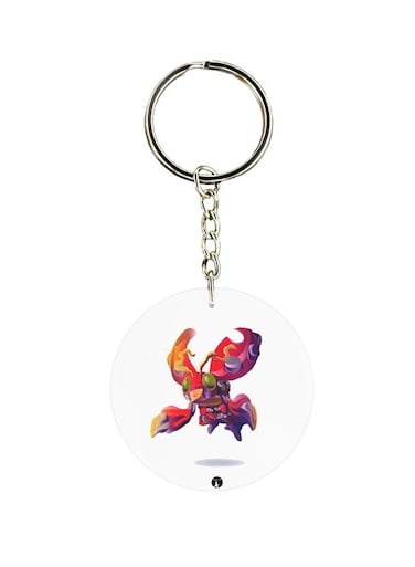 The Anime Digimon Printed Keychain