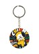 Cartoon Themed Dual Sided Keychain