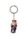 Cartoon Themed Single Sided Keychain