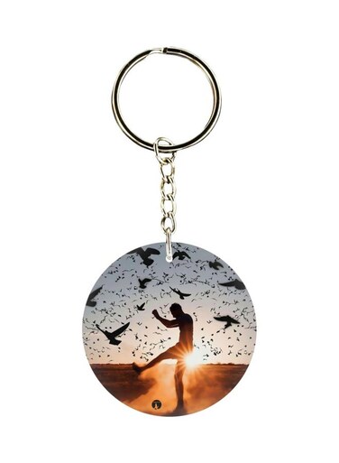 Double Side Printed Keychain