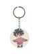 Boy Printed Double Sided Keychain