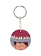 Adnan And Lina Anime Printed Plastic Keychain