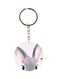 Double Sided Animal Printed Keychain