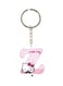 Hello Kitty Letter Z Printed Keychain
