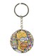 Double Side The Simpsons Printed Keychain