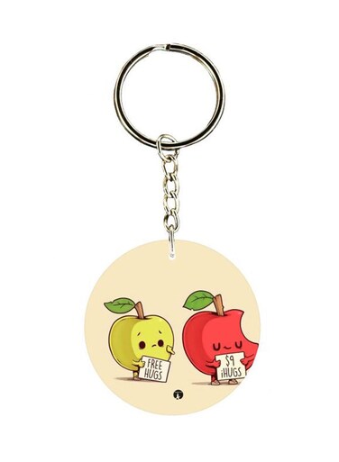 Fruits Printed Keychain