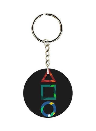Double Side Printed Keychain