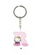 Hello Kitty Letter R Printed Keychain