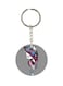 Unicorn Printed Single Sided Keychain