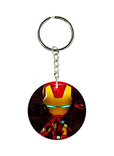 Iron Man Dual Sided Keychain