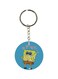 Double Sided Cartoon Printed Keychain