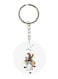 Double Sided Kingdom Hearts Printed Keychain