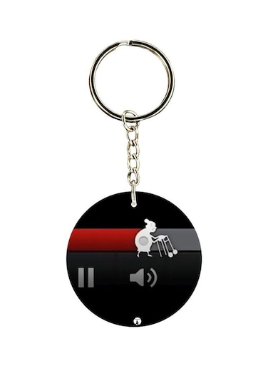 Double Side Printed Keychain