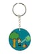 Double Sided Green Lantern Printed Keychain