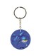 Double Sided Cartoon Face Printed Keychain