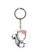 Cartoon Printed Keychain