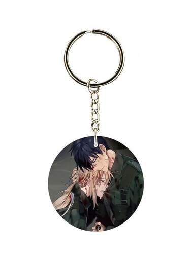 Anime Characters Printed Keychain