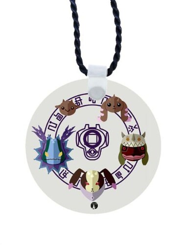 Printed Car Mirror Pendant