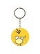 Cartoon Themed Single Sided Keychain