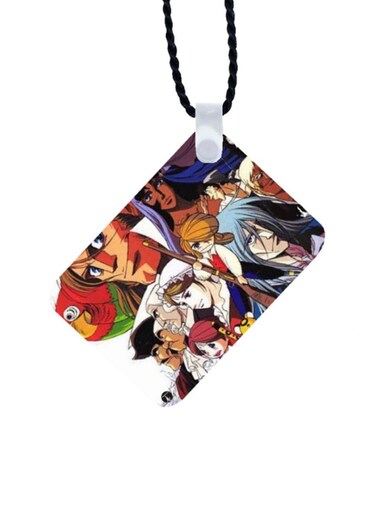 Jazirat Alkanz Printed Car Mirror Pendant