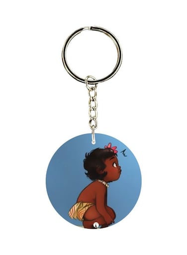 Cartoon Printed Keychain