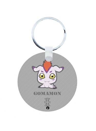 Digimon Anime Wooden Keychain