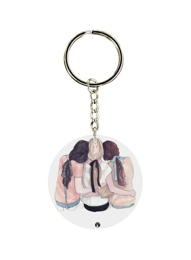 Girls Printed Keychain