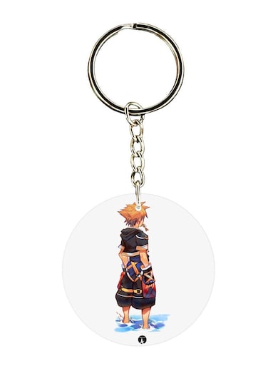 Kingdom Hearts Game Printed Keychain