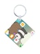 We Bare Bear Wooden Keychain