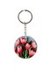 Flowers Printed Keychain