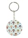 Anime Digimon Double Side Printed Keychain