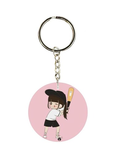 Character Printed Keychain