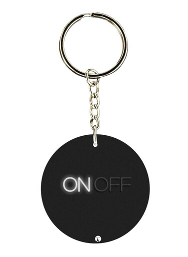 English Phrases Printed Keychain