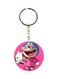 Doraemon In A Hello Kitty Costume Printed Double Sided Keychain