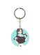 Single Sided Character Printed Keychain