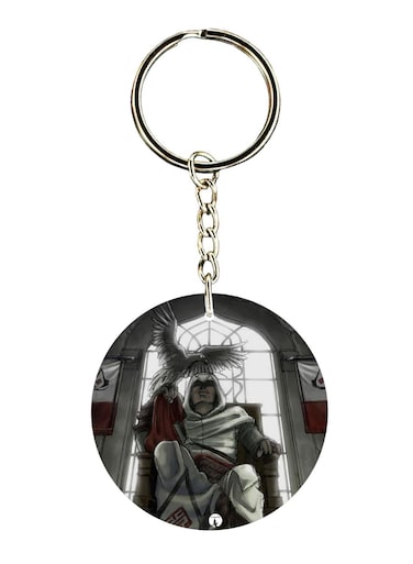 Double Sided Assassin's Creed Printed Keychain