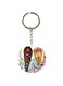 Printed Single Sided Keychain