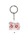 Day Dream Printed Double Sided Keychain