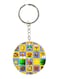 Double Sided Video Game Super Mario Printed Keychain
