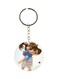 Doll Printed Plastic Keychain