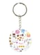 Random Things Printed Keychain