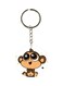 Cartoon Monkey Printed Double Sided Keychain