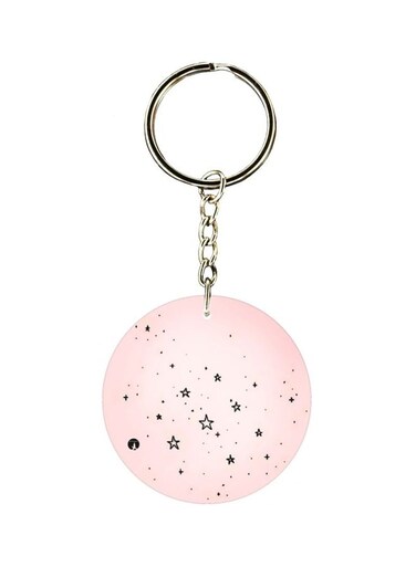 Stars Printed Keychain