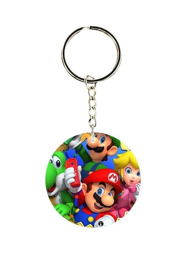 Cartoon Character Printed Keychain