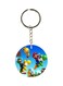 Cartoon Printed Double Sided Keychain