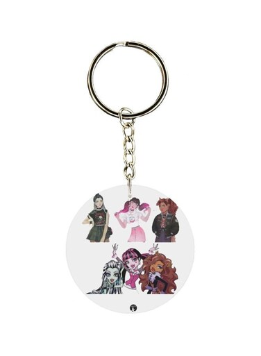 Girls Printed Keychain