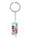Keychain Of The Video Game Sonic ( 2 Sides)